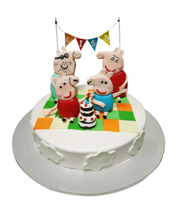 Peppa Pig Cake - 6